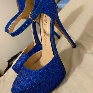 Blue heels